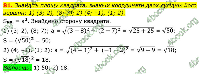 ГДЗ Геометрія 9 клас Бурда НУШ