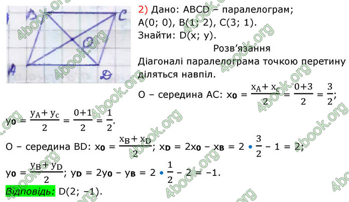 ГДЗ Геометрія 9 клас Бурда НУШ