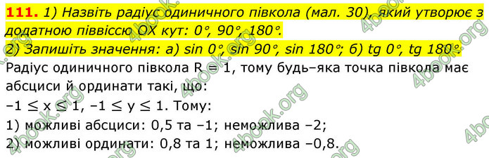 ГДЗ Геометрія 9 клас Бурда НУШ