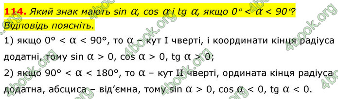 ГДЗ Геометрія 9 клас Бурда НУШ