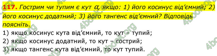 ГДЗ Геометрія 9 клас Бурда НУШ