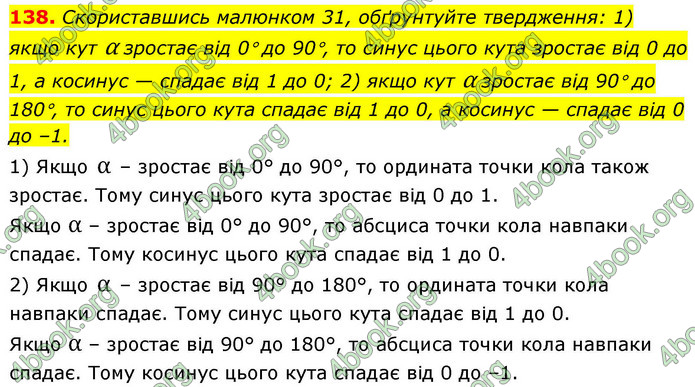 ГДЗ Геометрія 9 клас Бурда НУШ