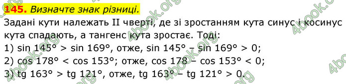 ГДЗ Геометрія 9 клас Бурда НУШ