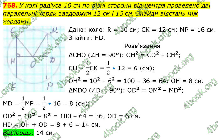 ГДЗ Геометрія 8 клас Бевз (2025)