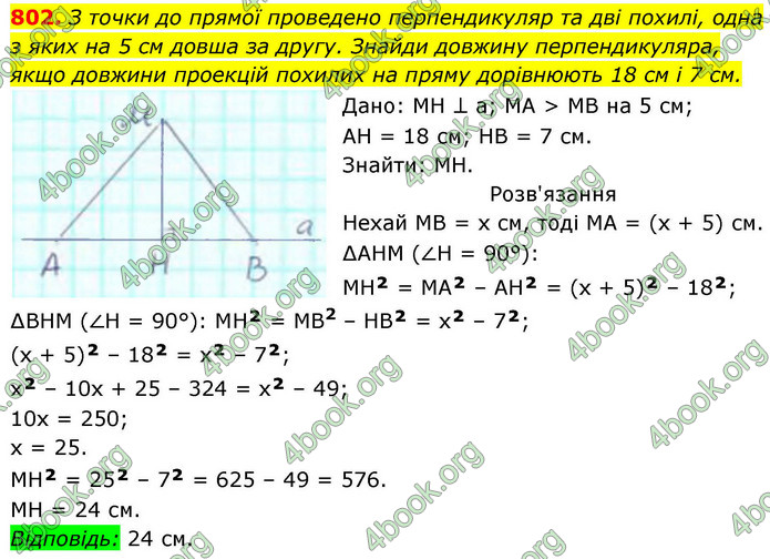 ГДЗ Геометрія 8 клас Бевз (2025)