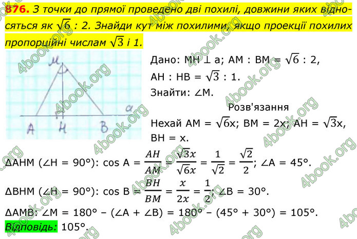 ГДЗ Геометрія 8 клас Бевз (2025)