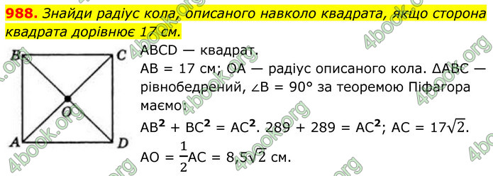 ГДЗ Геометрія 8 клас Бевз (2025)