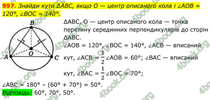 ГДЗ Геометрія 8 клас Бевз (2025)