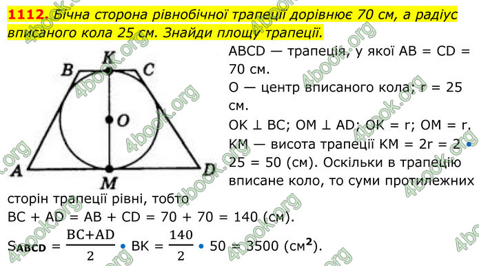 ГДЗ Геометрія 8 клас Бевз (2025)