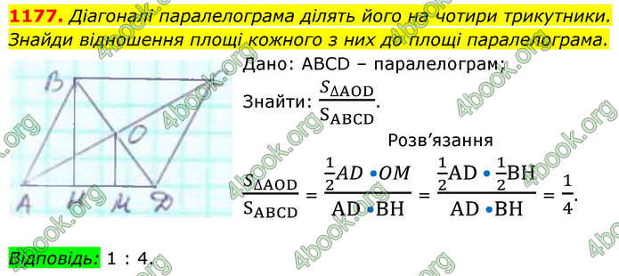 ГДЗ Геометрія 8 клас Бевз (2025)