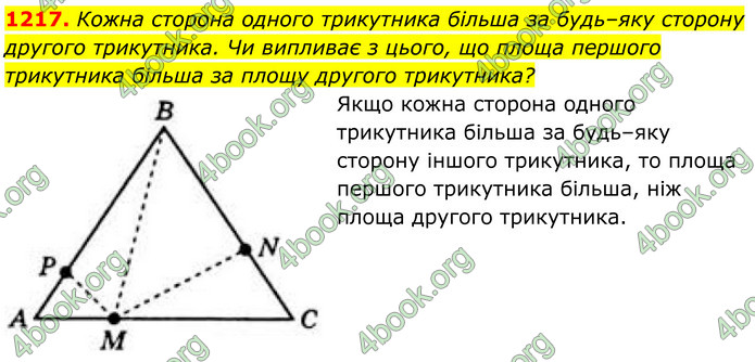ГДЗ Геометрія 8 клас Бевз (2025)