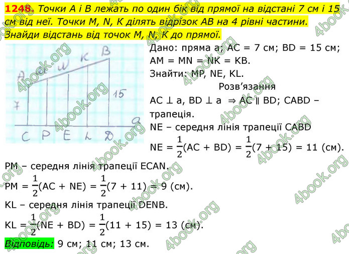 ГДЗ Геометрія 8 клас Бевз (2025)