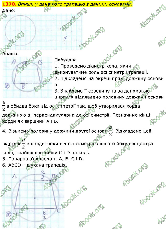 ГДЗ Геометрія 8 клас Бевз (2025)