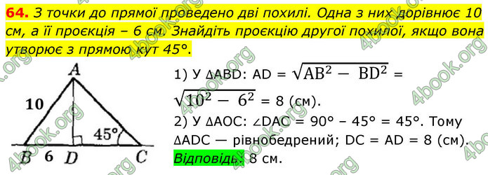 ГДЗ Геометрія 9 клас Істер НУШ