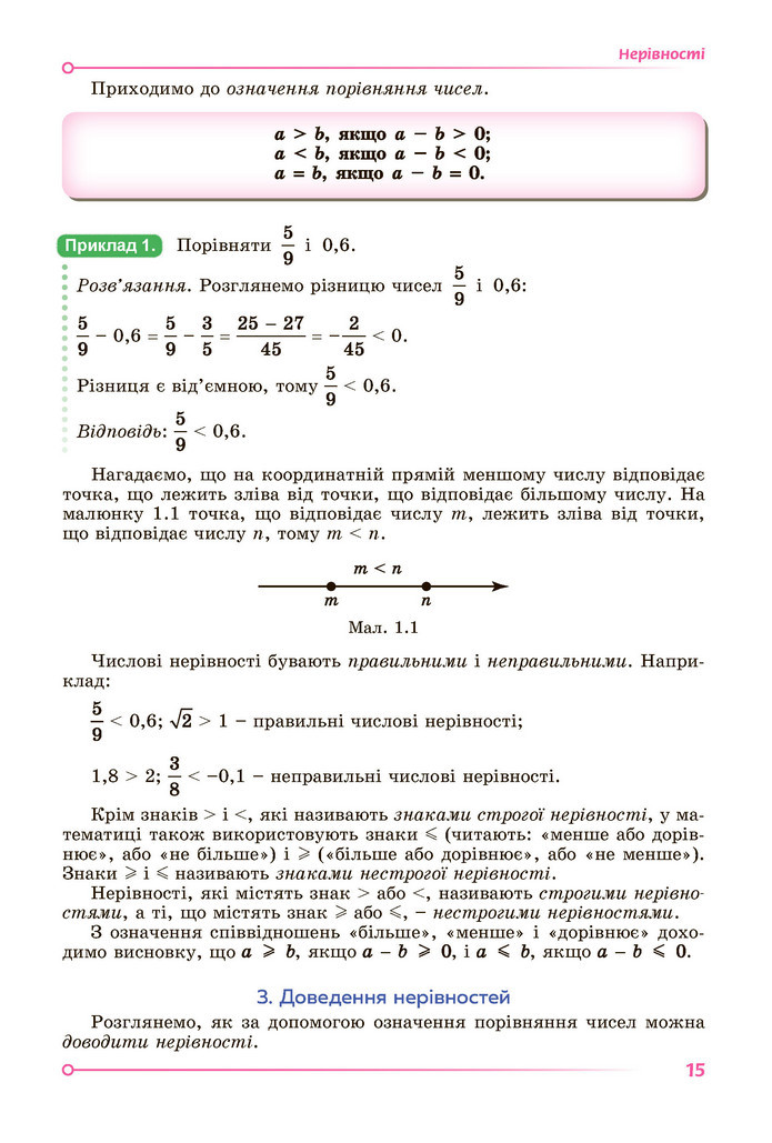 Підручник Алгебра 9 клас Істер НУШ