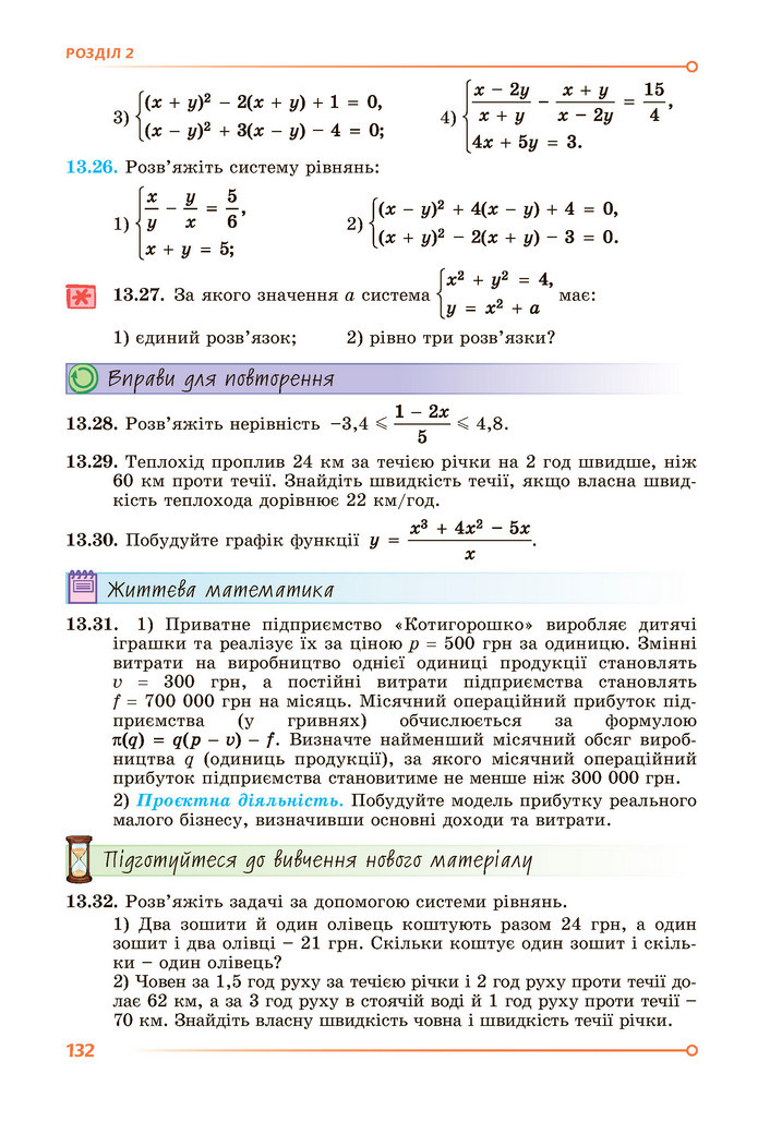 Підручник Алгебра 9 клас Істер НУШ