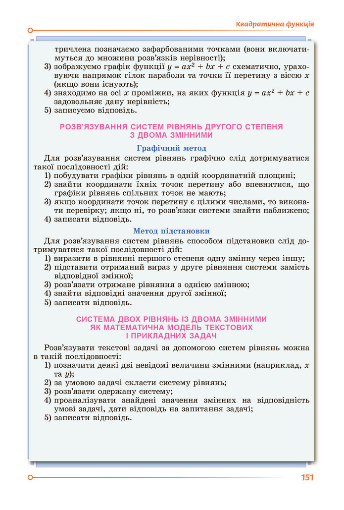Підручник Алгебра 9 клас Істер НУШ