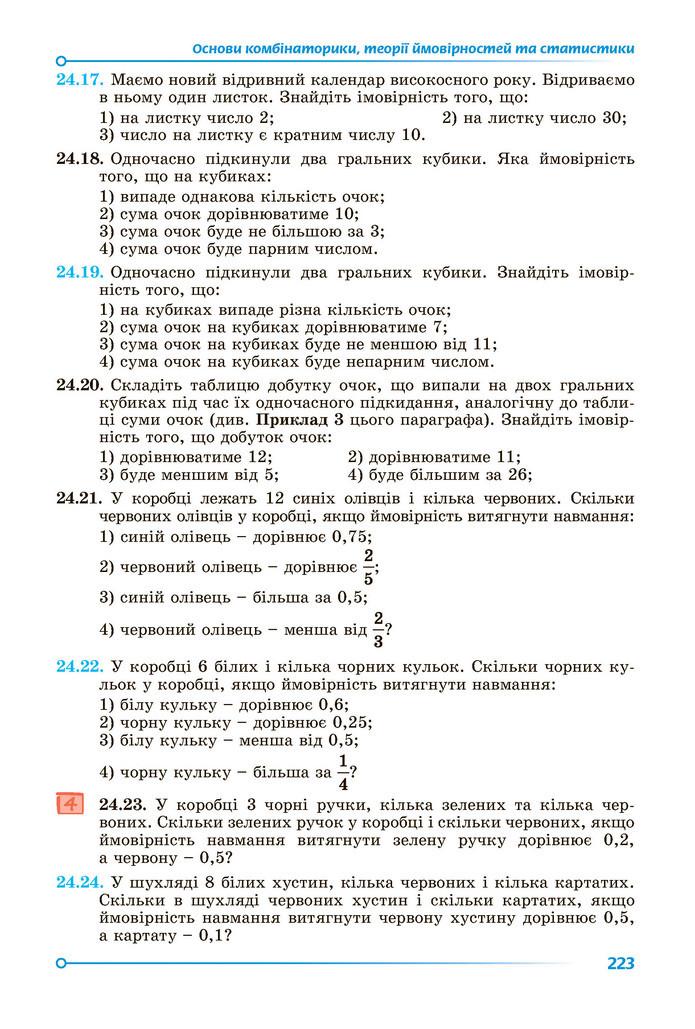 Підручник Алгебра 9 клас Істер НУШ