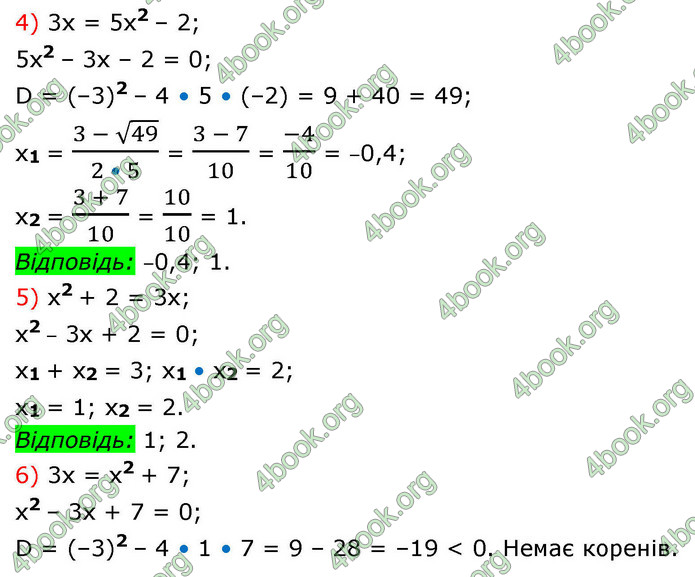 ГДЗ Алгебра 9 клас Істер НУШ