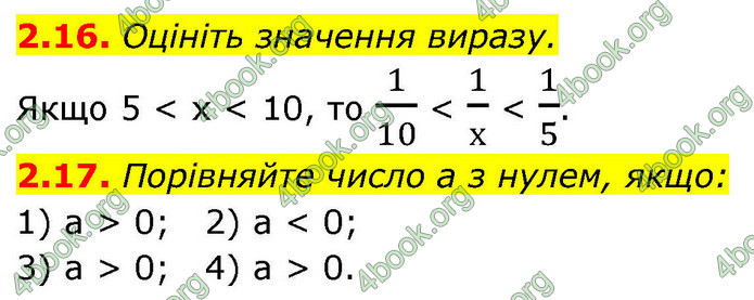 ГДЗ Алгебра 9 клас Істер НУШ
