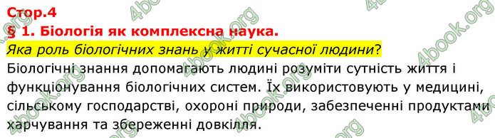 ГДЗ Біологія 9 клас Балан НУШ