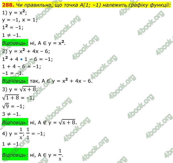 ГДЗ Алгебра 9 клас Тарасенкова НУШ
