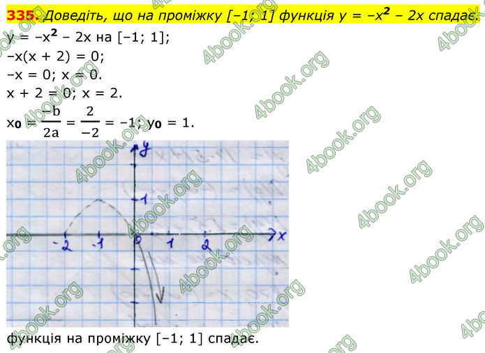 ГДЗ Алгебра 9 клас Тарасенкова НУШ