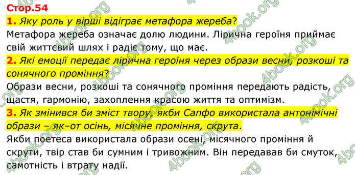 ГДЗ Зарубіжна література 9 клас Волощук НУШ