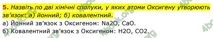 ГДЗ Хімія 9 клас Григорович НУШ