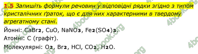 ГДЗ Зошит хімія 9 клас Григорович НУШ ГДЗ Зошит хімія 9 клас Григорович НУШ