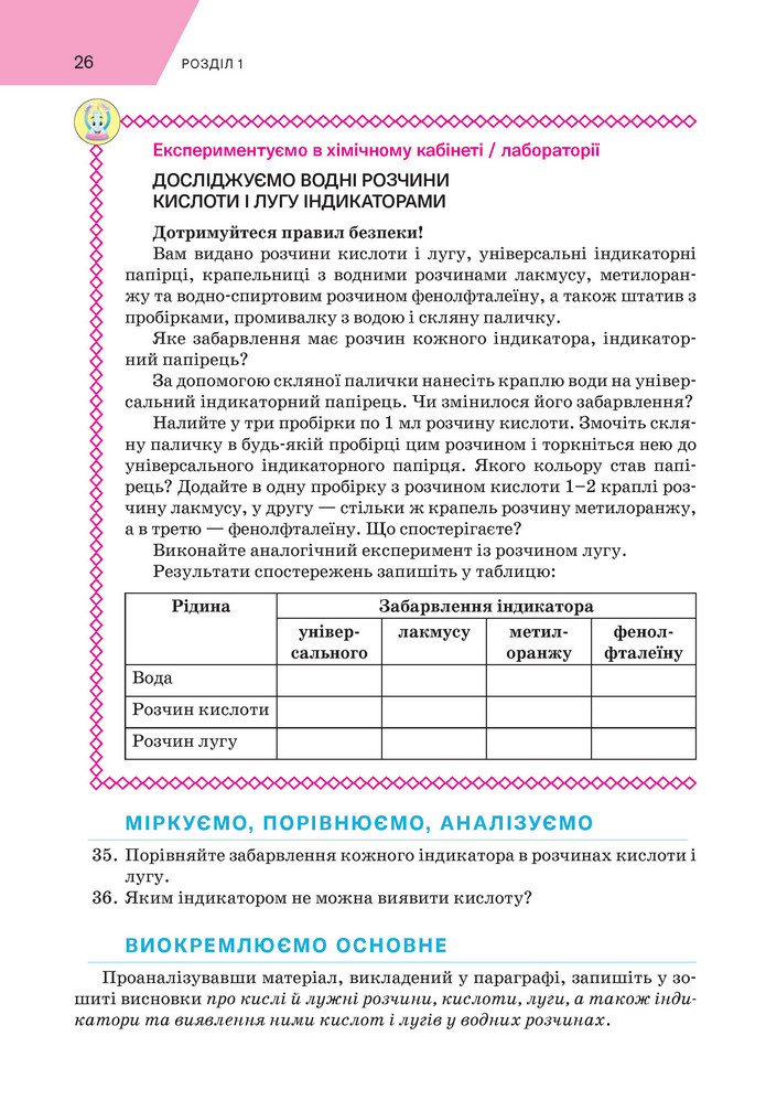 Підручник Хімія 9 клас Попель НУШ