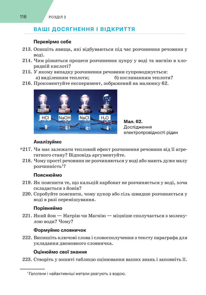 Підручник Хімія 9 клас Попель НУШ