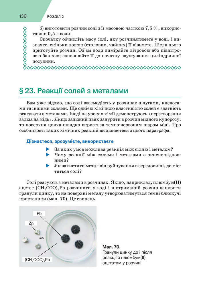 Підручник Хімія 9 клас Попель НУШ