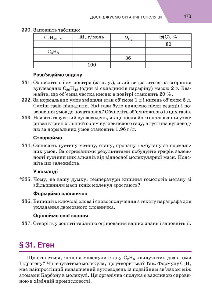 Підручник Хімія 9 клас Попель НУШ