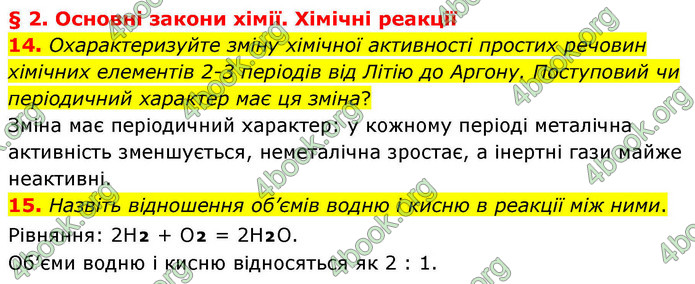 ГДЗ Хімія 9 клас Попель НУШ