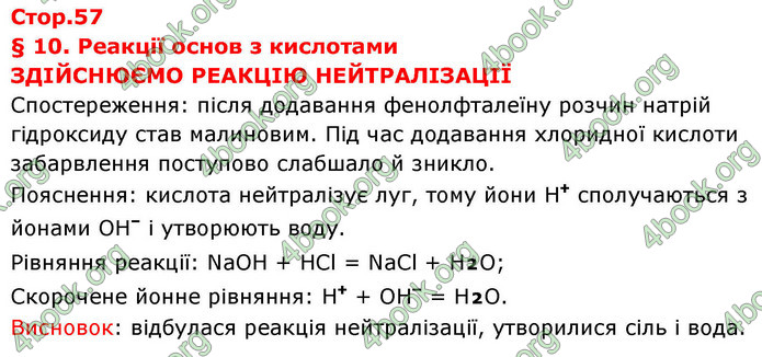 ГДЗ Хімія 9 клас Попель НУШ