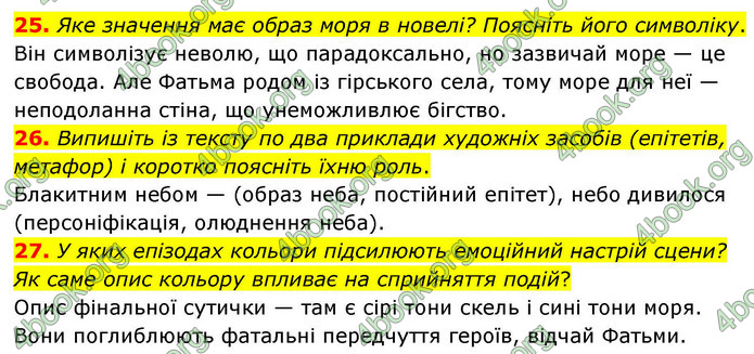 ГДЗ Українська література 9 клас Калинич НУШ