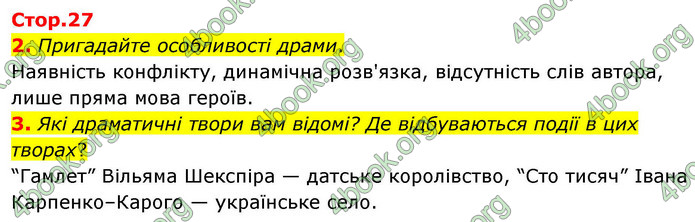 ГДЗ Українська література 9 клас Калинич НУШ