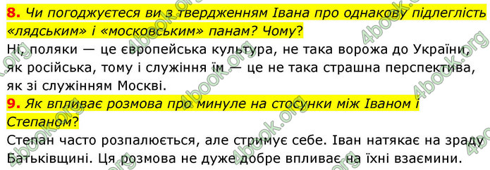 ГДЗ Українська література 9 клас Калинич НУШ
