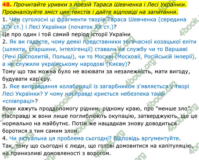 ГДЗ Українська література 9 клас Калинич НУШ