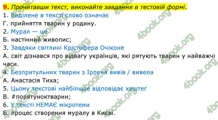 ГДЗ Українська мова 9 клас Авраменко НУШ