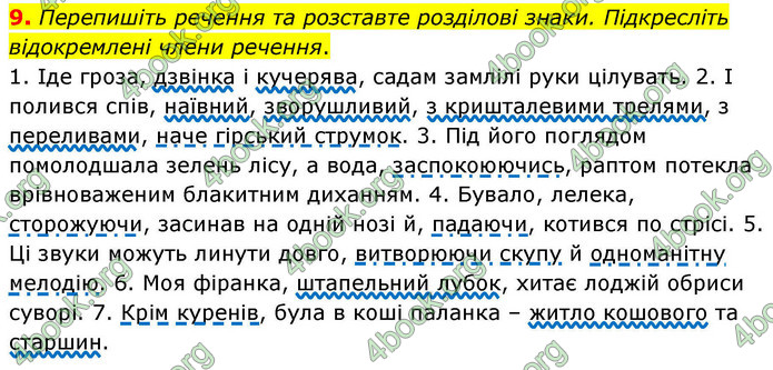ГДЗ Українська мова 9 клас Авраменко НУШ