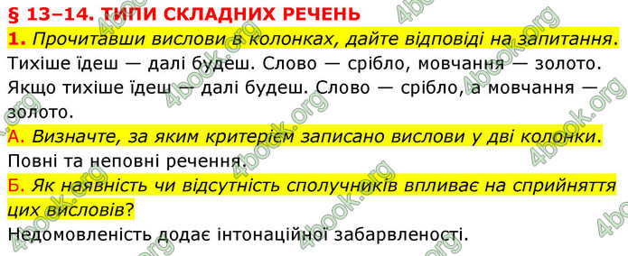 ГДЗ Українська мова 9 клас Авраменко НУШ