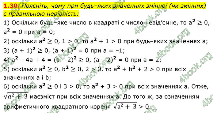 ГДЗ Алгебра 9 клас Мерзляк НУШ