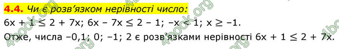ГДЗ Алгебра 9 клас Мерзляк НУШ