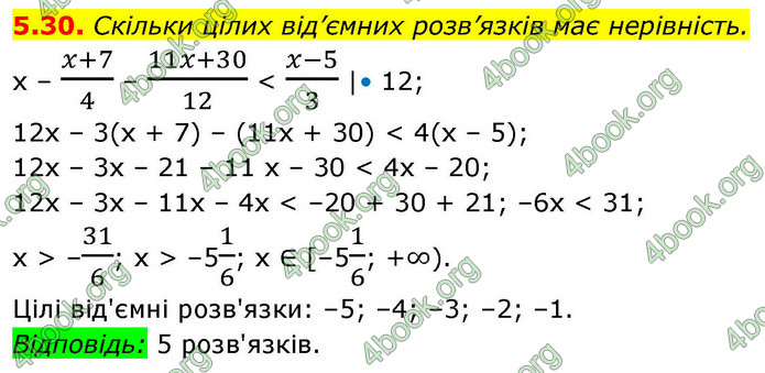 ГДЗ Алгебра 9 клас Мерзляк НУШ