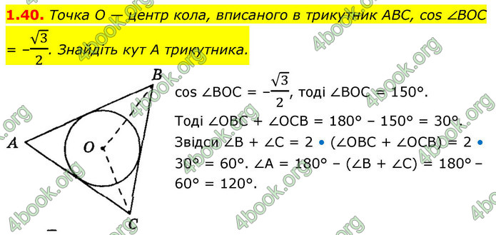 ГДЗ Геометрія 9 клас Мерзляк НУШ