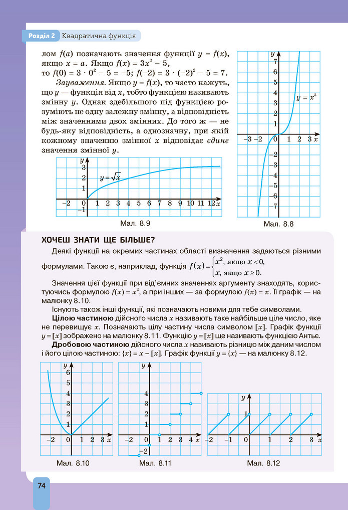Підручник Алгебра 9 клас Бевз НУШ
