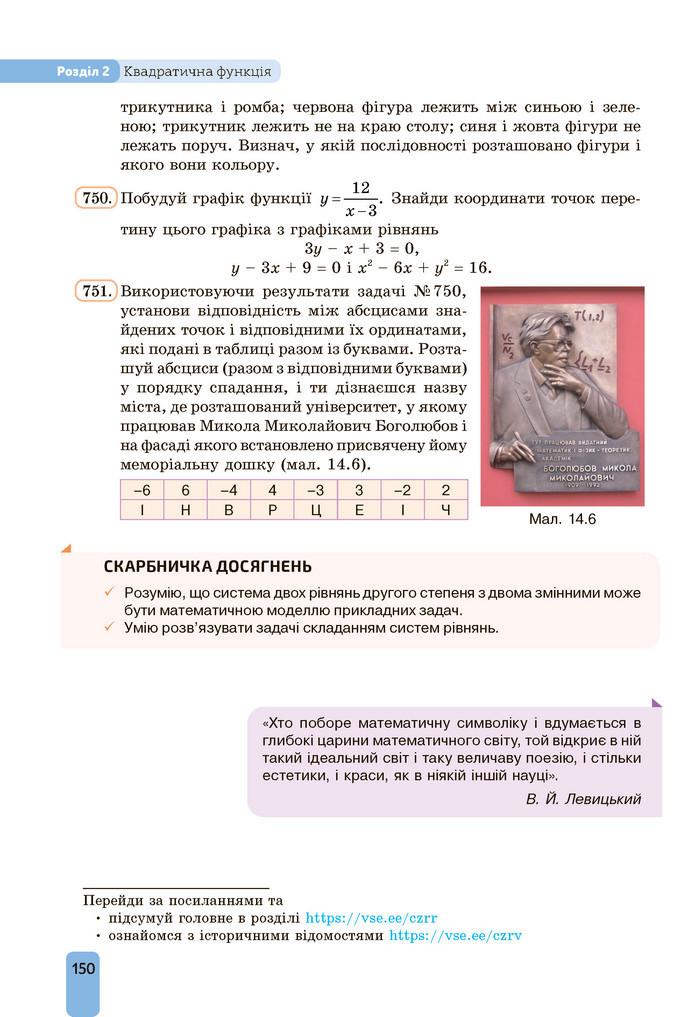 Підручник Алгебра 9 клас Бевз НУШ