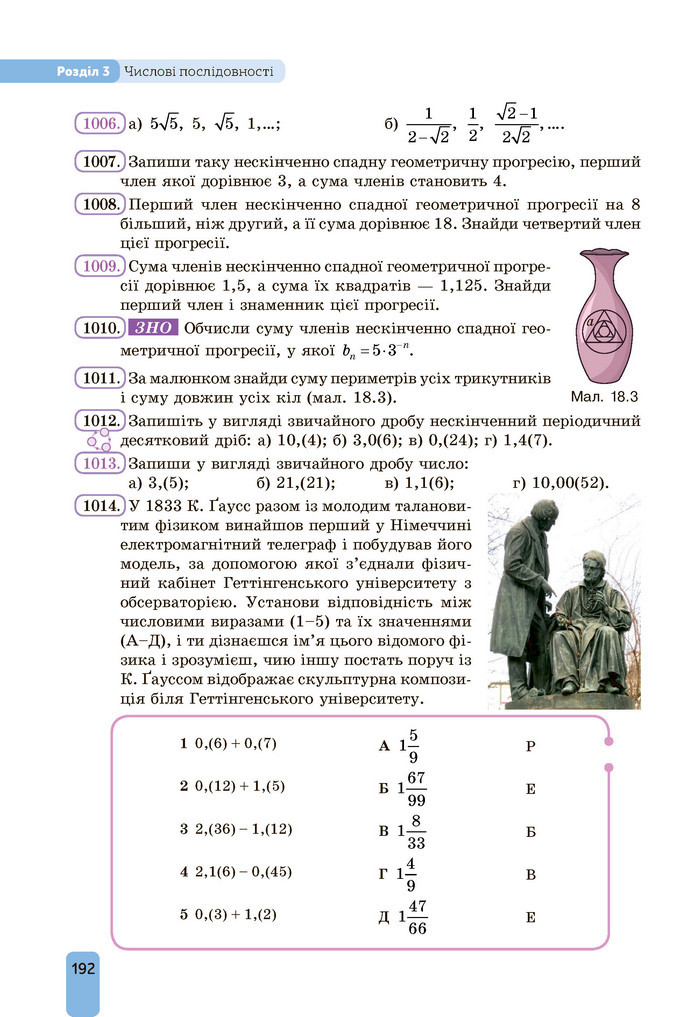 Підручник Алгебра 9 клас Бевз НУШ